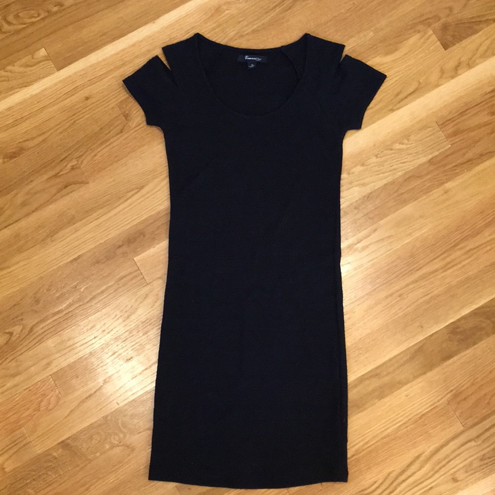 Black bondage dress, forever 21, size small